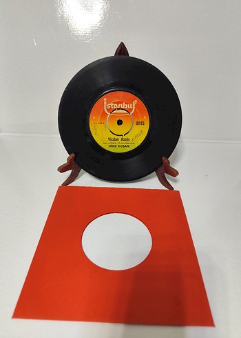 MİNE KOŞAN 45'LİK PLAK TERTEMİZ - Görsel 2