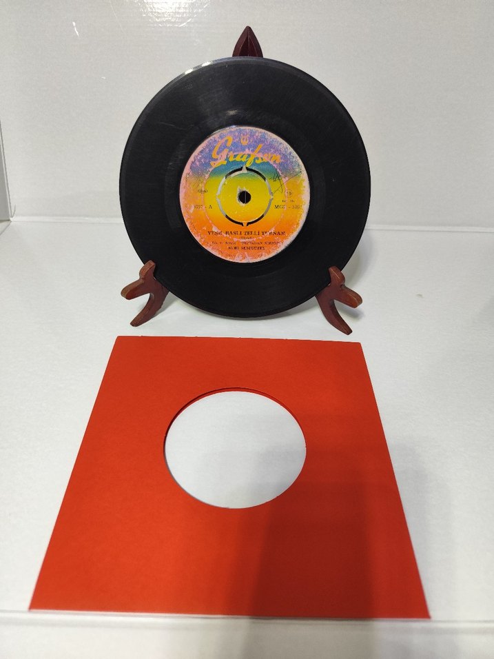 NURİ SESİGÜZEL 45'LİK PLAK SORUNSUZ - Görsel 2