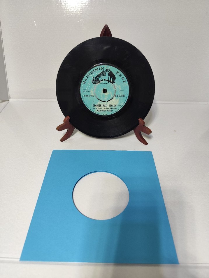 KAMURAN AKKOR 45'LİK PLAK TERTEMİZ - Görsel 2
