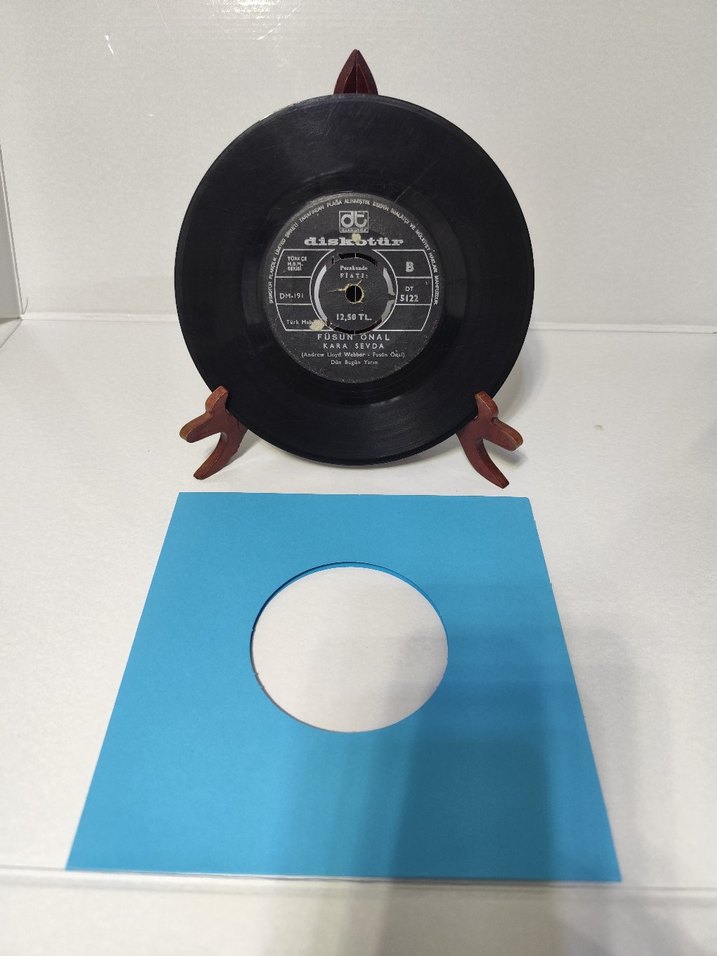 FÜSUN ÖNAL 45'LİK PLAK TERTEMİZ - Görsel 2