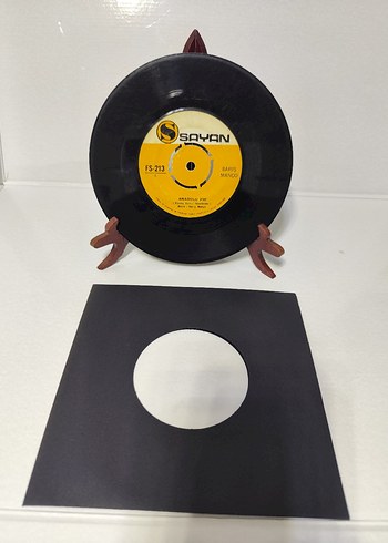 BARIŞ MANÇO 45'LİK PLAK KAĞIZMAN TEMİZ SORUNSUZ - Görsel 2