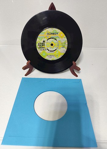 ZÜMRÜT 45'LİK PLAK TEMİZ SORUNSUZ - Görsel 2