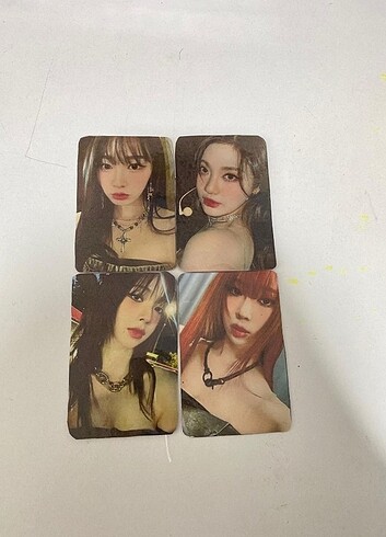  Beden Aespa Fanmade Photocard