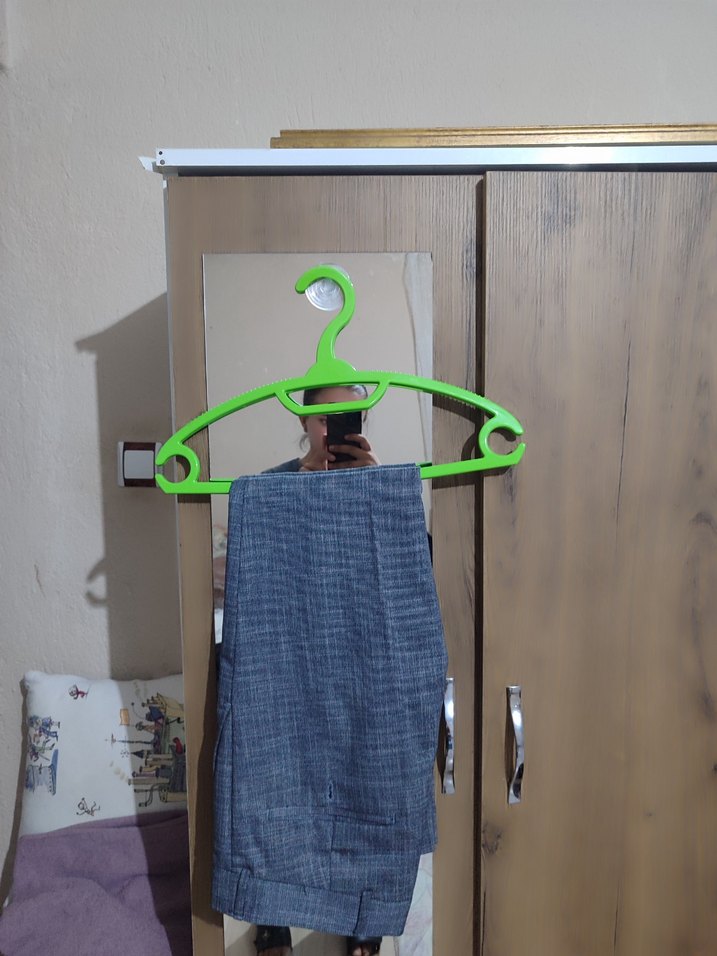 Gri Düğmeli Erkek Takım Elbise Ceketi - Görsel 2