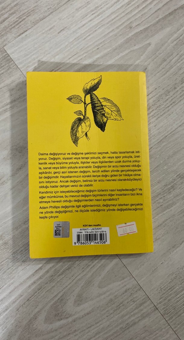 Değişmeyi İstemek Üzerine - Adam Phillips - Görsel 2