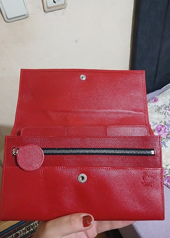 Diğer Kırmızı Deri Kadın El Çantası