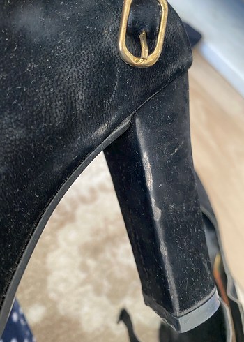 Süet stiletto sondaki fotolara bakınız! - Görsel 6