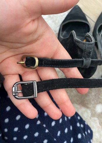 Süet stiletto sondaki fotolara bakınız! - Görsel 5