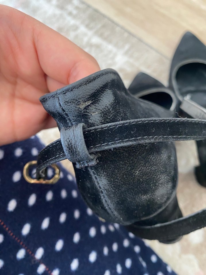 Süet stiletto sondaki fotolara bakınız! - Görsel 4