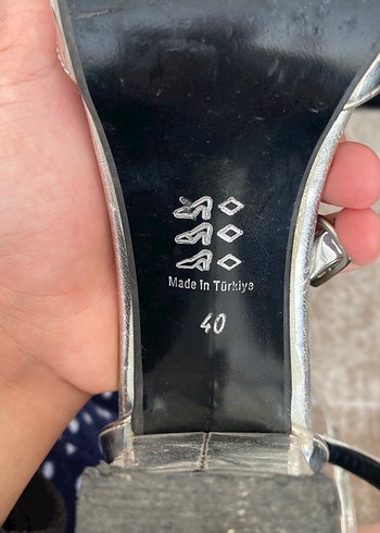 Gümüş abiye ayakkabı - Görsel 3