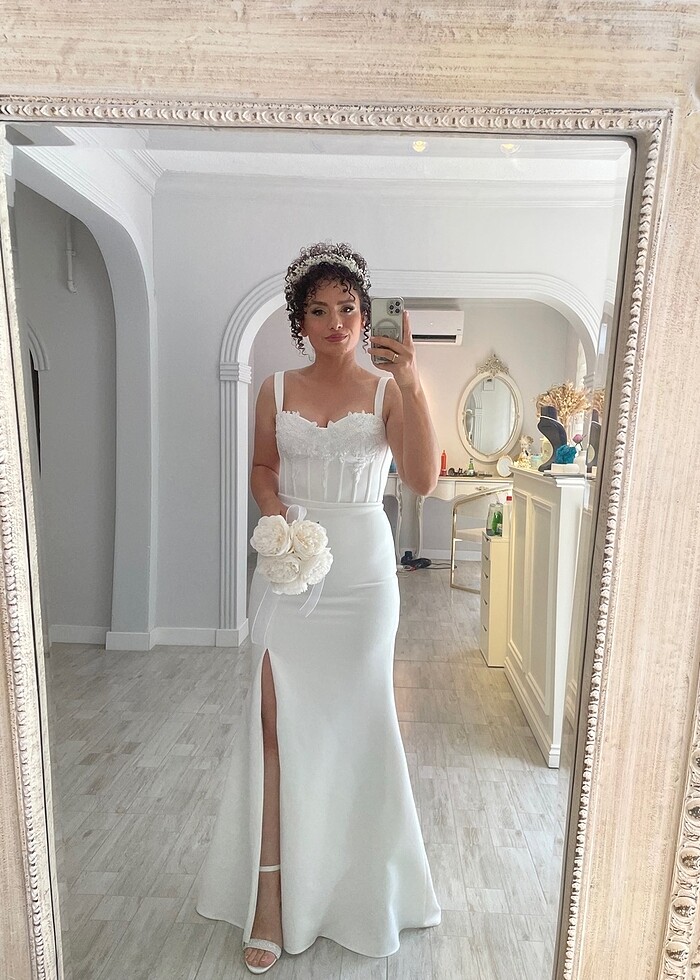 Beyaz Elbise - Görsel 4