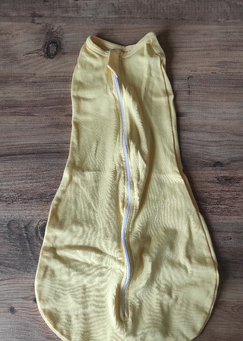 Sarı Bebek Kundak Uyku Tulumu - Görsel 2