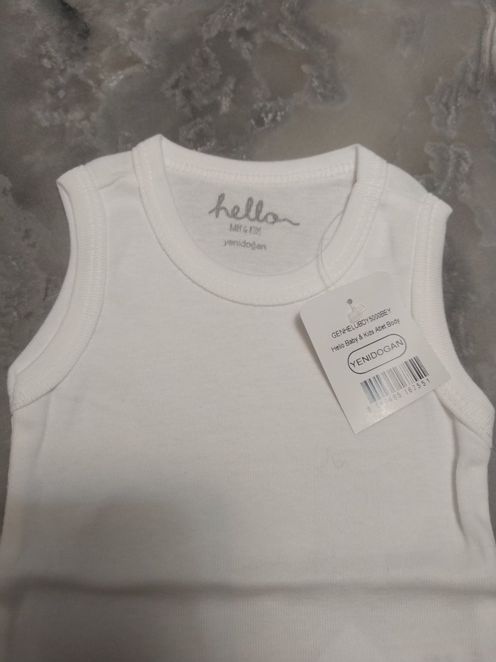 Beyaz Kolsuz Bebek Zıbını - Görsel 2