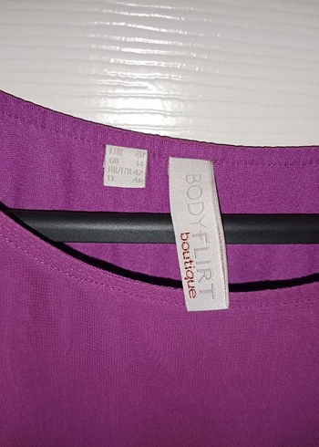 Diğer Mor Drapeli Mini Tunik