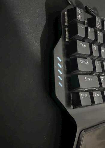 1/5
Rampage KB-R77 USB Blue switch mekanik tek el klavyesi - Görsel 5