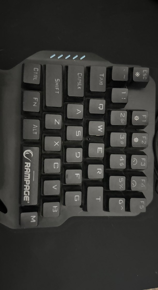 1/5
Rampage KB-R77 USB Blue switch mekanik tek el klavyesi - Görsel 3