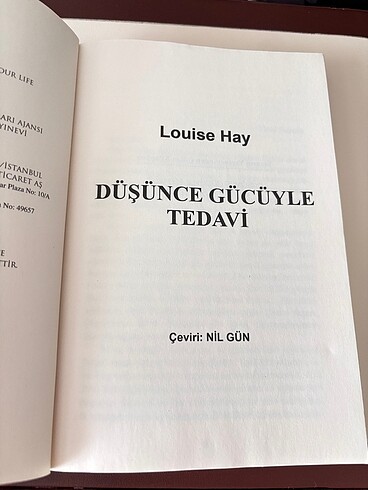 Düşünce Gücüyle Tedavi Louise Hay
