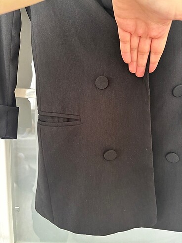 xs Beden Klasik bershka blazer