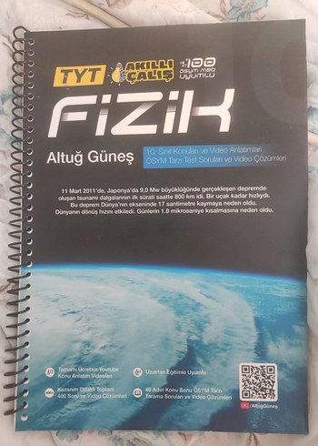 TYT Fizik hiç çözülmedi