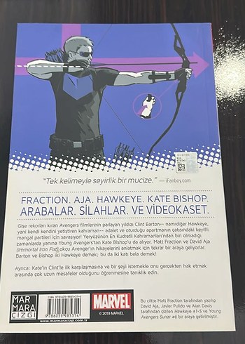  Hawkeye: Bir Silah Olarak Yaşamım - Marvel Now