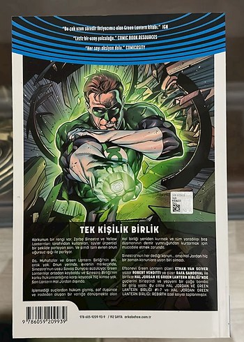 Beden Hal Jordan ve Green Lantern Birliği Cilt 1
