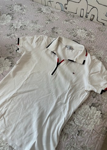 Tommy Hilfiger Beyaz Polo Tişört