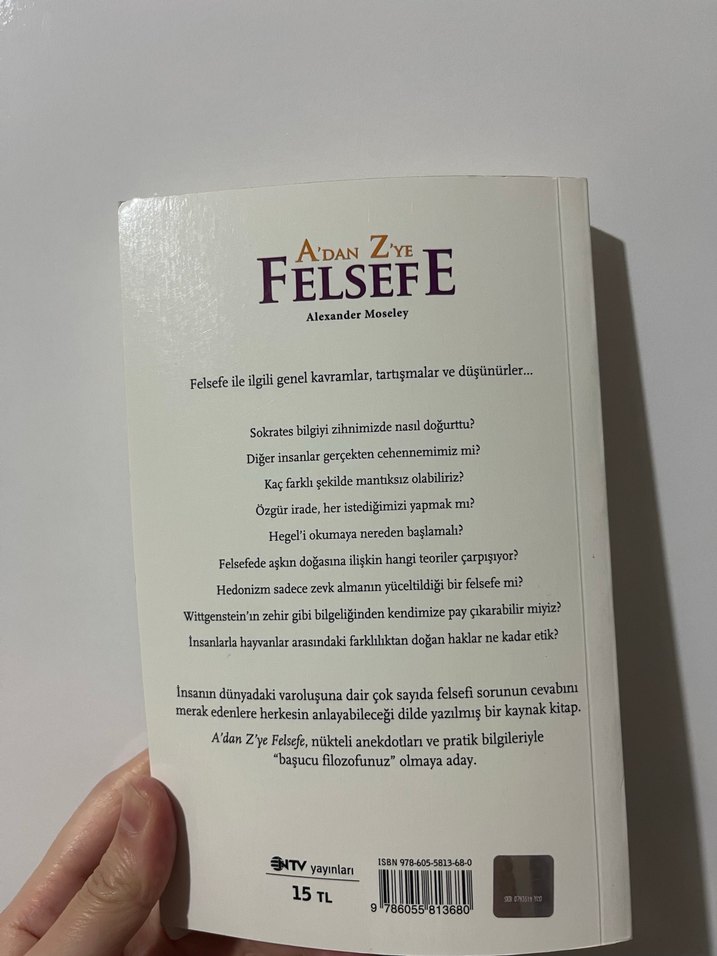 A'dan Z'ye Felsefe Kitabı - Alexander Moseley - Görsel 2