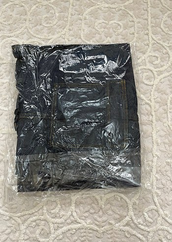 Kemerli Lacivert erkek Denim Pantolon - Görsel 3