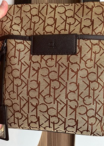 Kahverengi Deri Baskılı Kadın Çapraz Çanta - Görsel 3