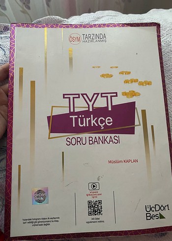 TYT Türkçe Soru Bankası Üçdörtbeş Yayınları