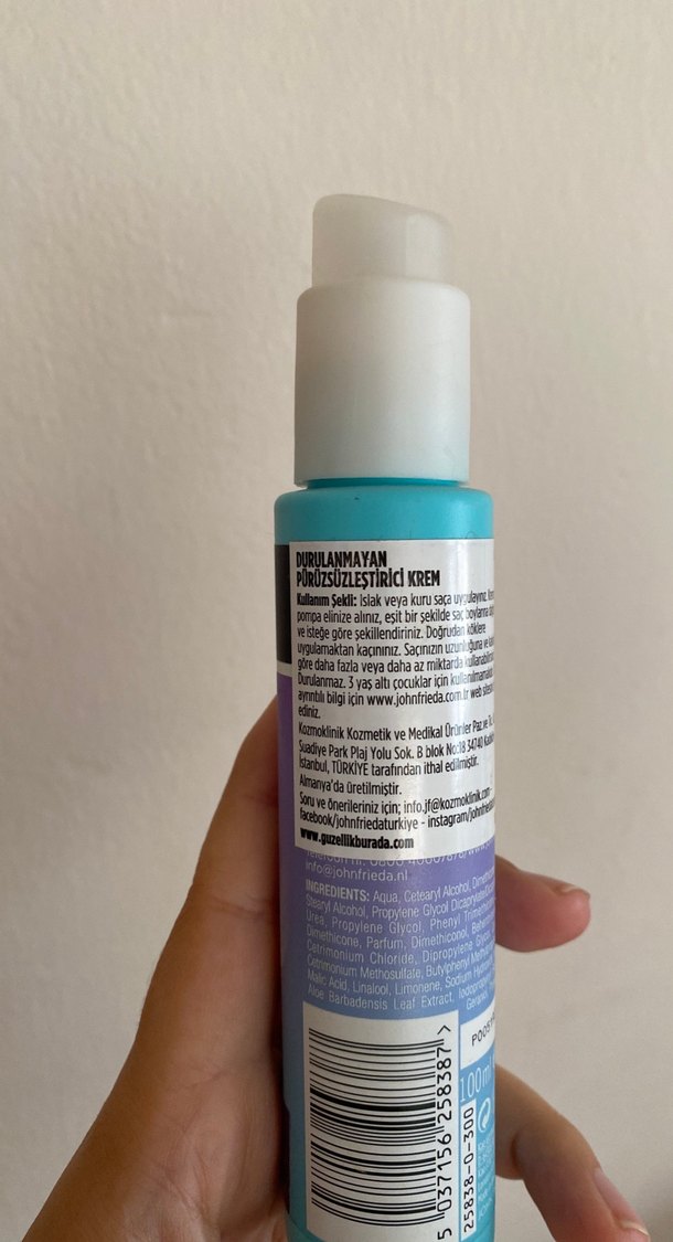 John Frieda Frizz Ease Hafif Düzleştirici Krem - Görsel 2