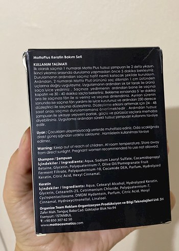 Motta Plus Profesyonel Keratin Bakım Seti - Görsel 2