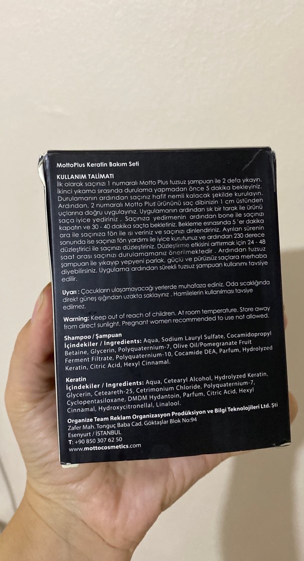 Motta Plus Profesyonel Keratin Bakım Seti - Görsel 2