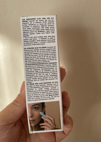 Natura Love Hyaluron göz altı serumu - Görsel 2