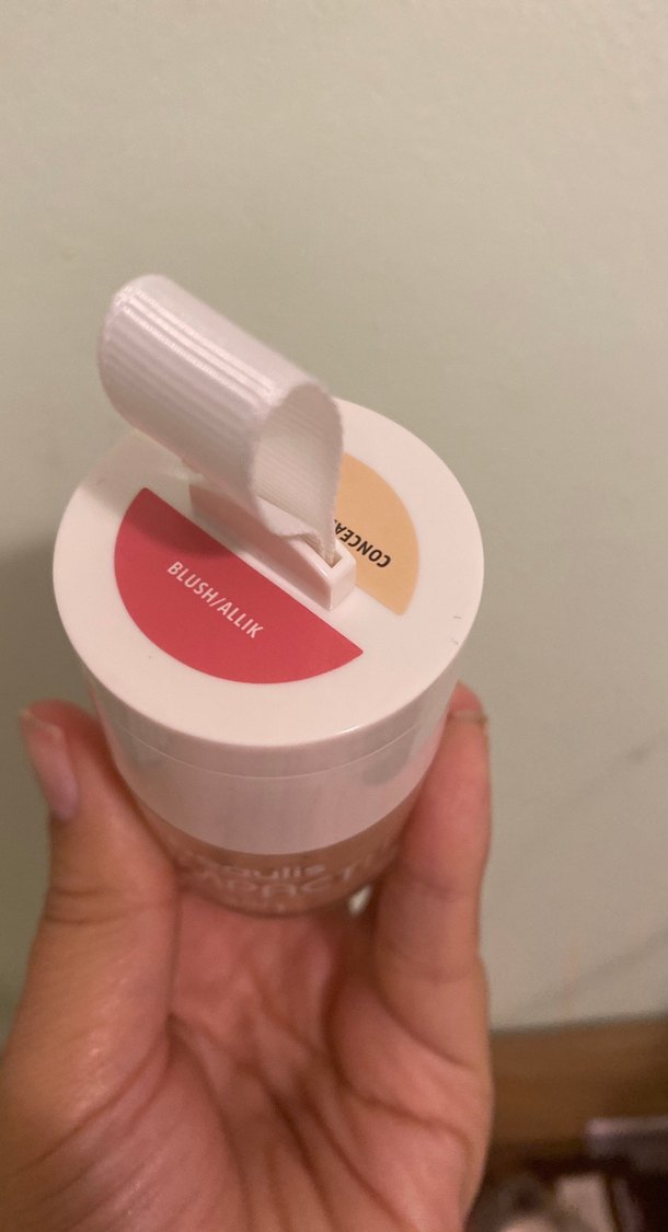 Beaulis 3'ü 1 Arada Beige Compact Pudra ve makyaj bazı - Görsel 2