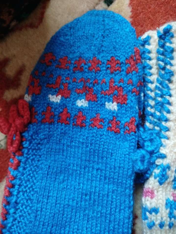 Bordo Kız Çorabı iki çifti - Görsel 5