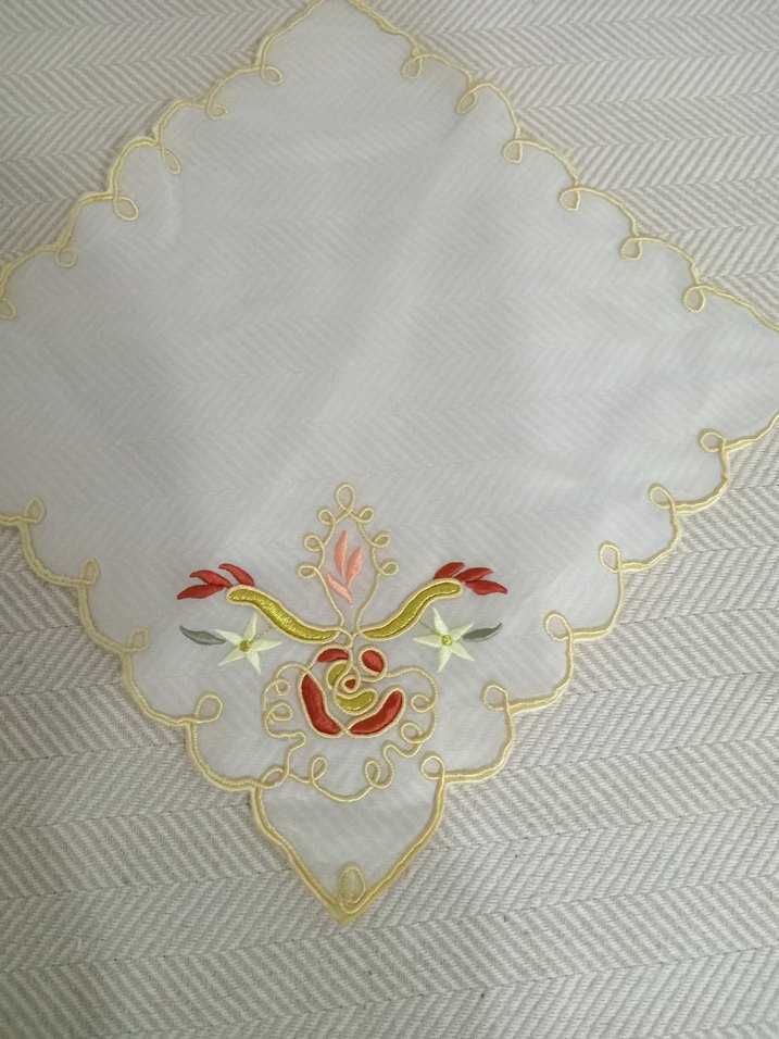 Nakışlı Çok Renkli Masa Örtüsü tam takımdır 2 ayrı model var - Görsel 3