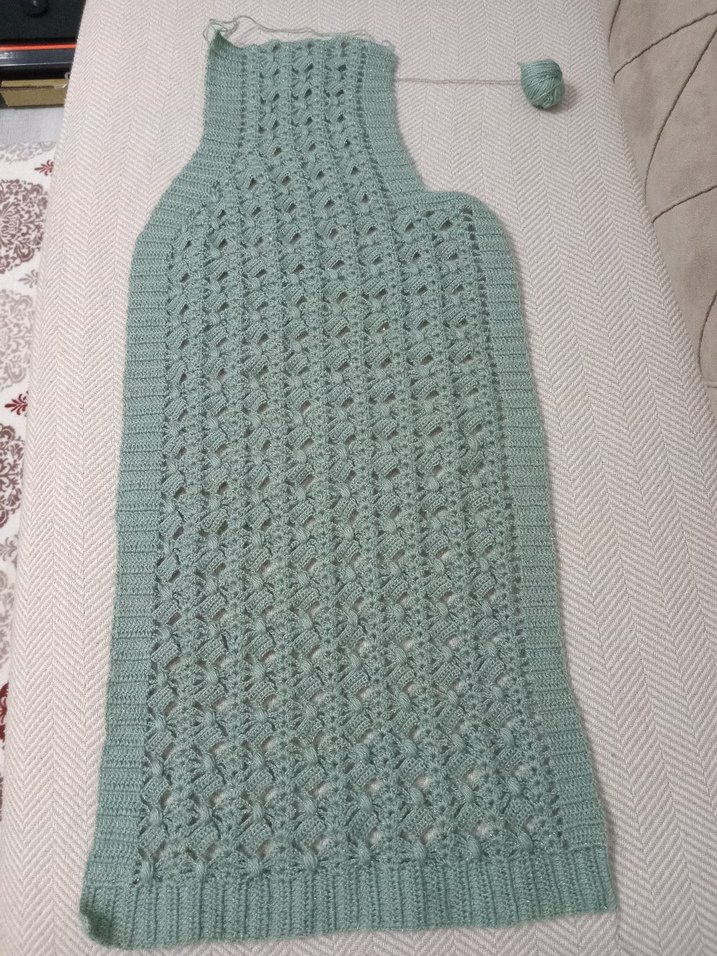 Beyaz Örgü Kadın Yelek - Görsel 3