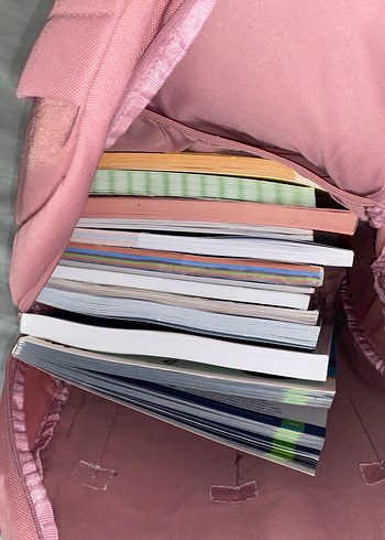 Beden pembe Renk PUMA Pembe Fermuarlı Kadın Sırt Çantası