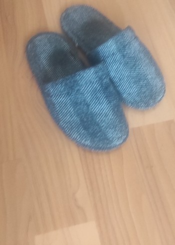 44 Beden gri Renk Gri Erkek yün Ev Terliği