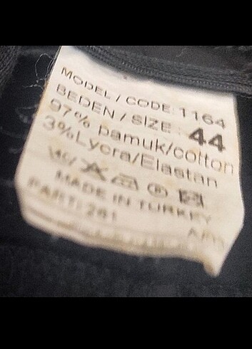 46 Beden siyah Renk Pantolon #kadın pantolon