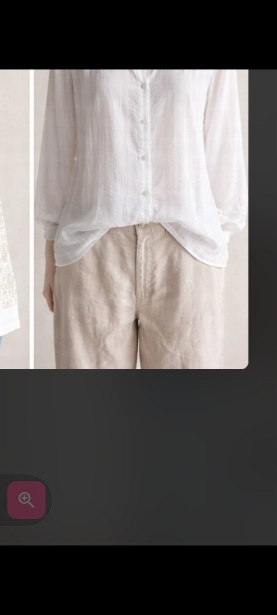 Kadın Keten Pantolon lastikli bel - Görsel 2