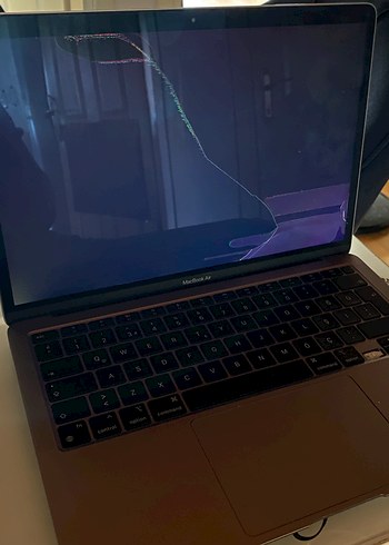  Beden Renk Gri Apple MacBook Dizüstü Bilgisayar