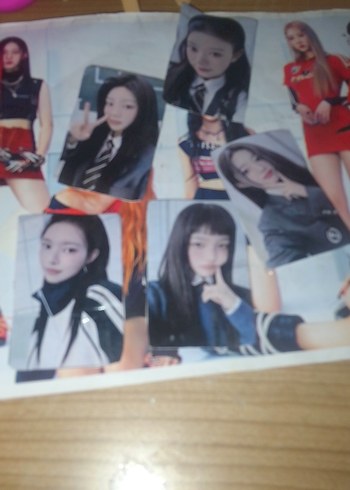 K-pop Grubu Poster ve Kart Seti