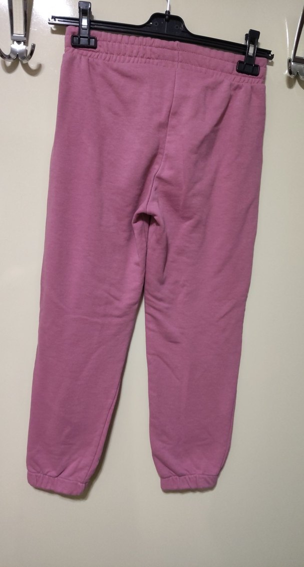 Kızlar için Mor Rahat Eşofman Altı - Görsel 5