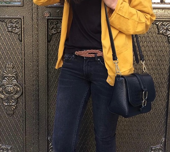 Forever 21 Siyah Skinny Jean