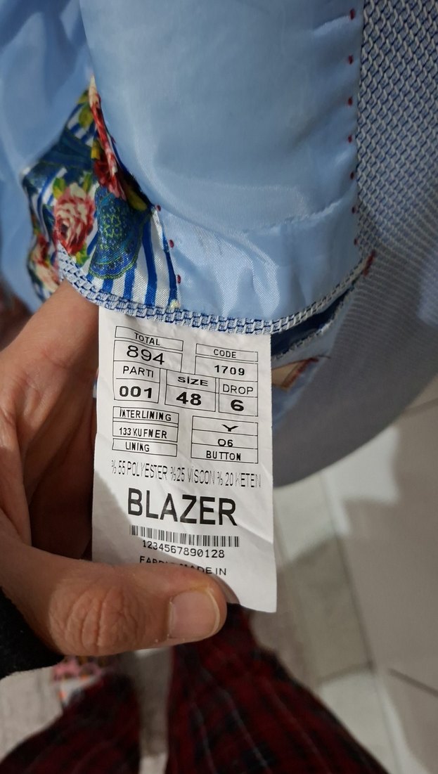 blazer ceket - Görsel 4