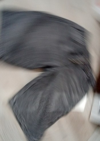 11-12 Yaş Beden Gri Erkek Çocuk Bol Kesim Kot Pantolon