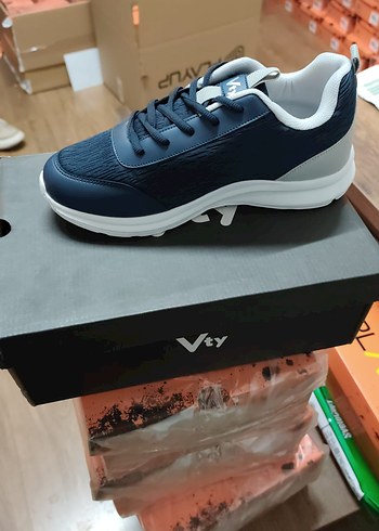 Mavi Gri Erkek Spor Ayakkabı - Görsel 2