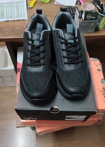 Mavi Gri Erkek Spor Ayakkabı - Görsel 4